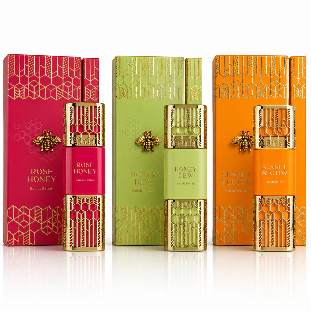 Colección Honey Dew, Sunset Nector y Rose Honey de Shaikh Mohd Saeed