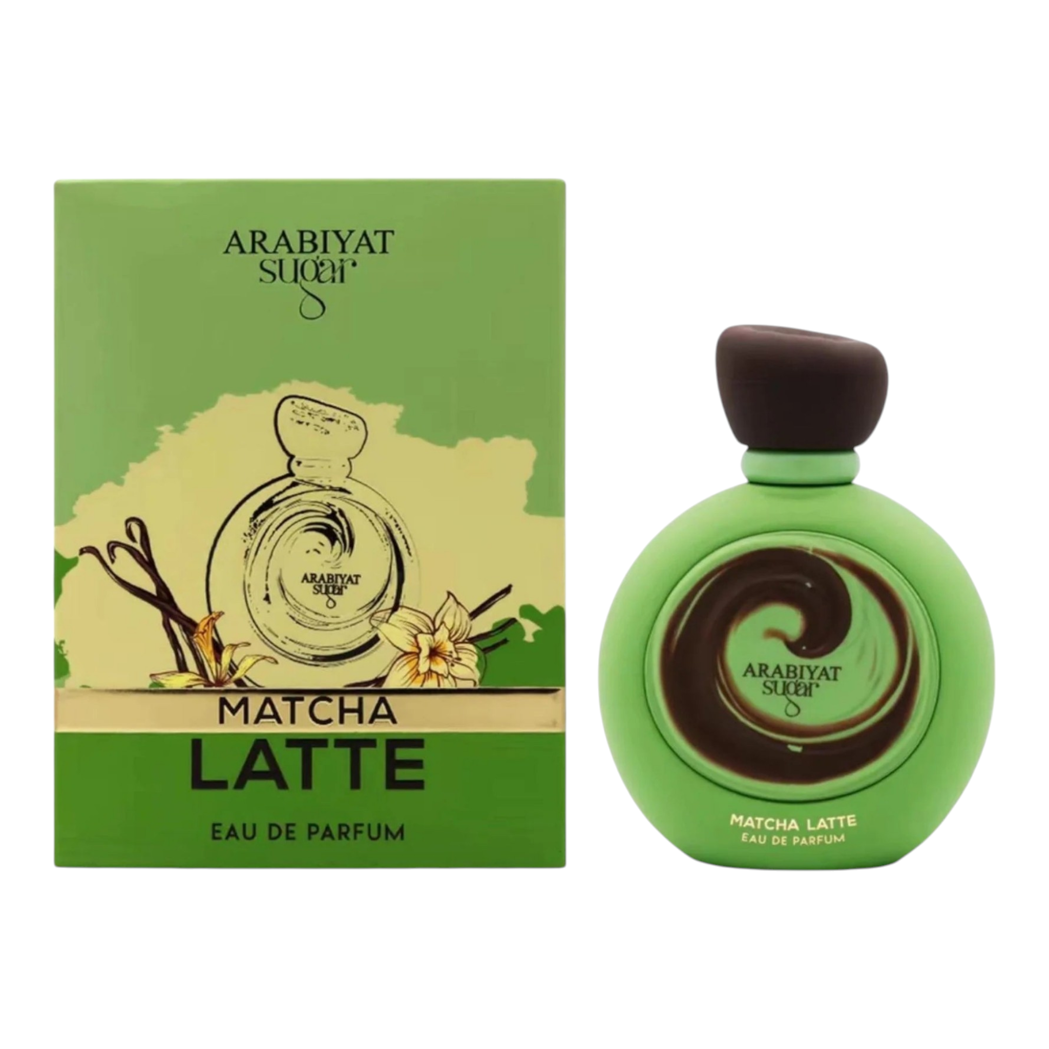 French Vanilla Latte & Matcha Latte - Arabiyat Sugar