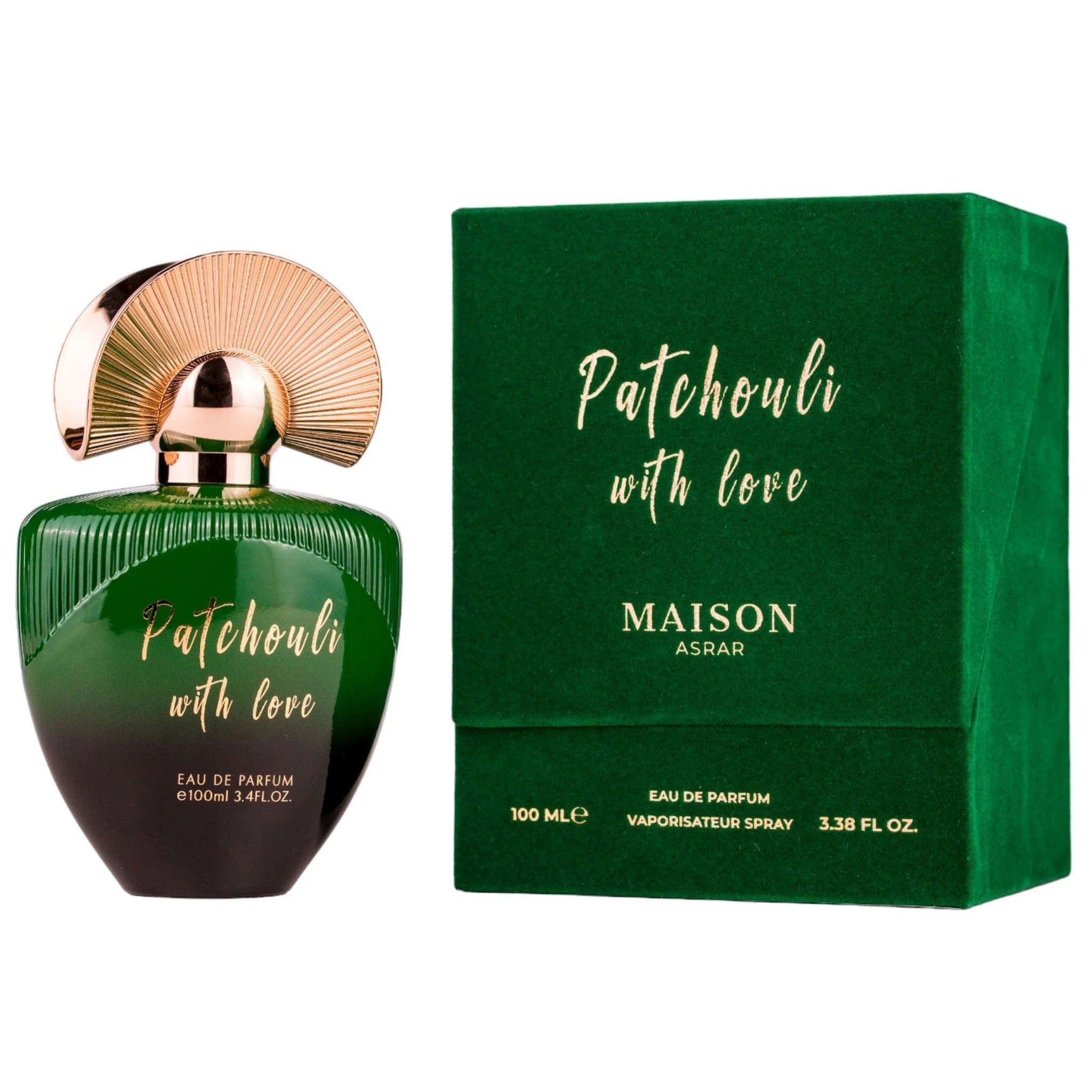 Colección Fresh Iris, Vanilla Rouge y Patchouli With Love - Maison Asrar