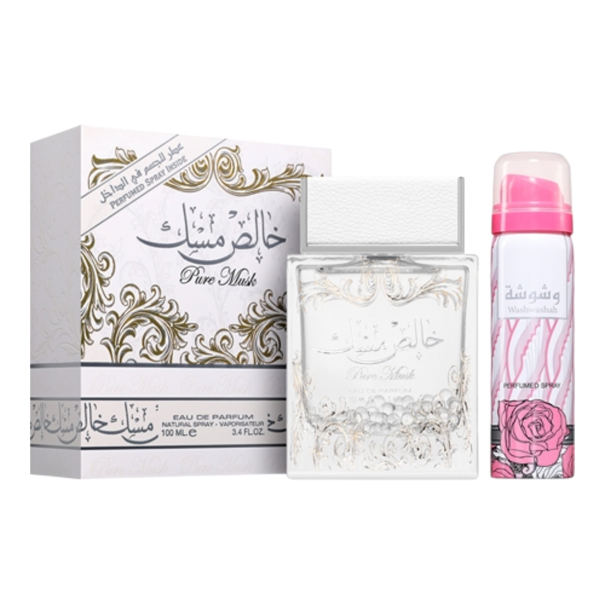 Pure Musk + Perfume en Spray (Aleatorio)